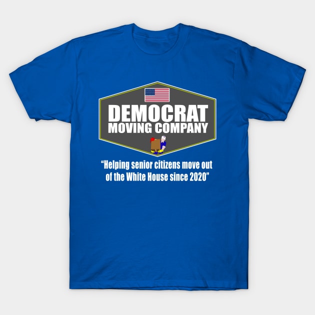 Democrat Moving Company 2020 T-Shirt by Bingeprints